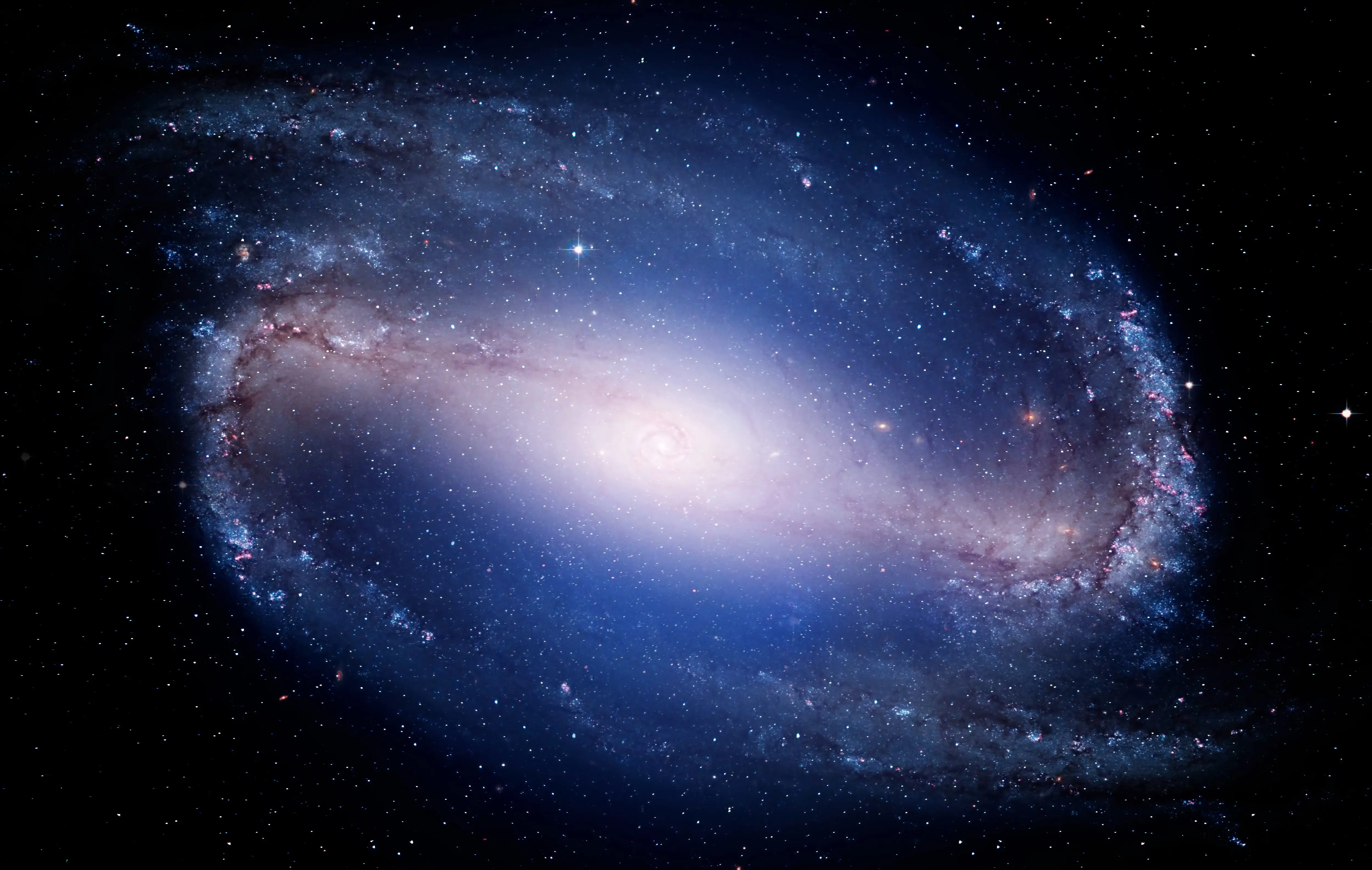 渦巻銀河の様子